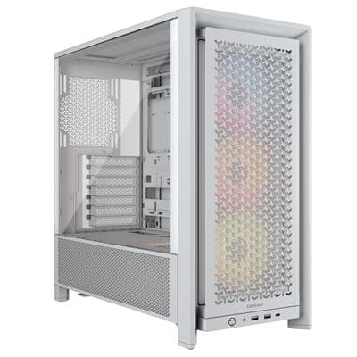 CORSAIR 4000D FRAME RS ARGB WHT MID CASE