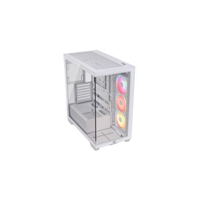 CORSAIR 3500X RGB White Mid Tower Case